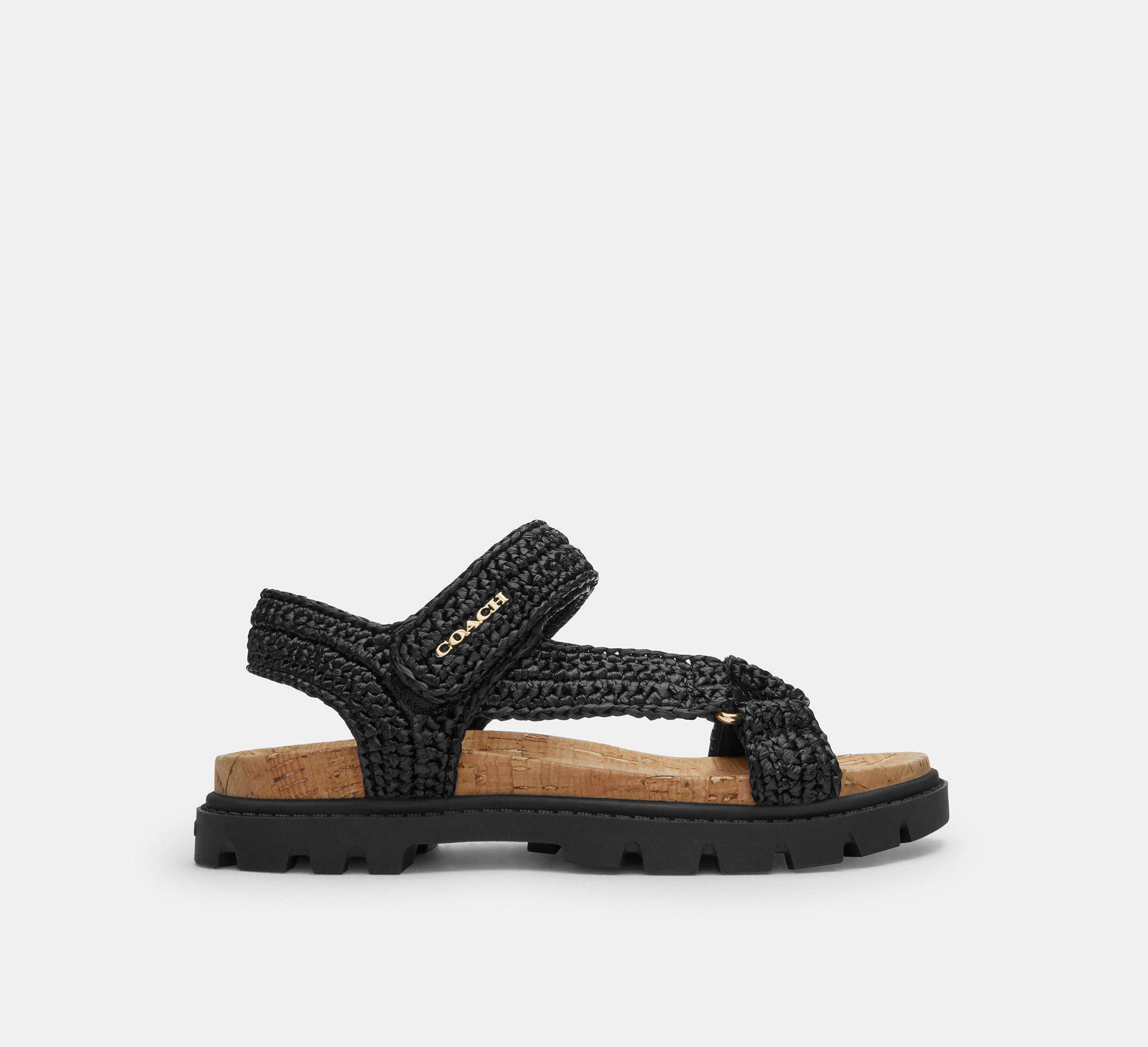 Sandalias planas COACH de mujer Lyst