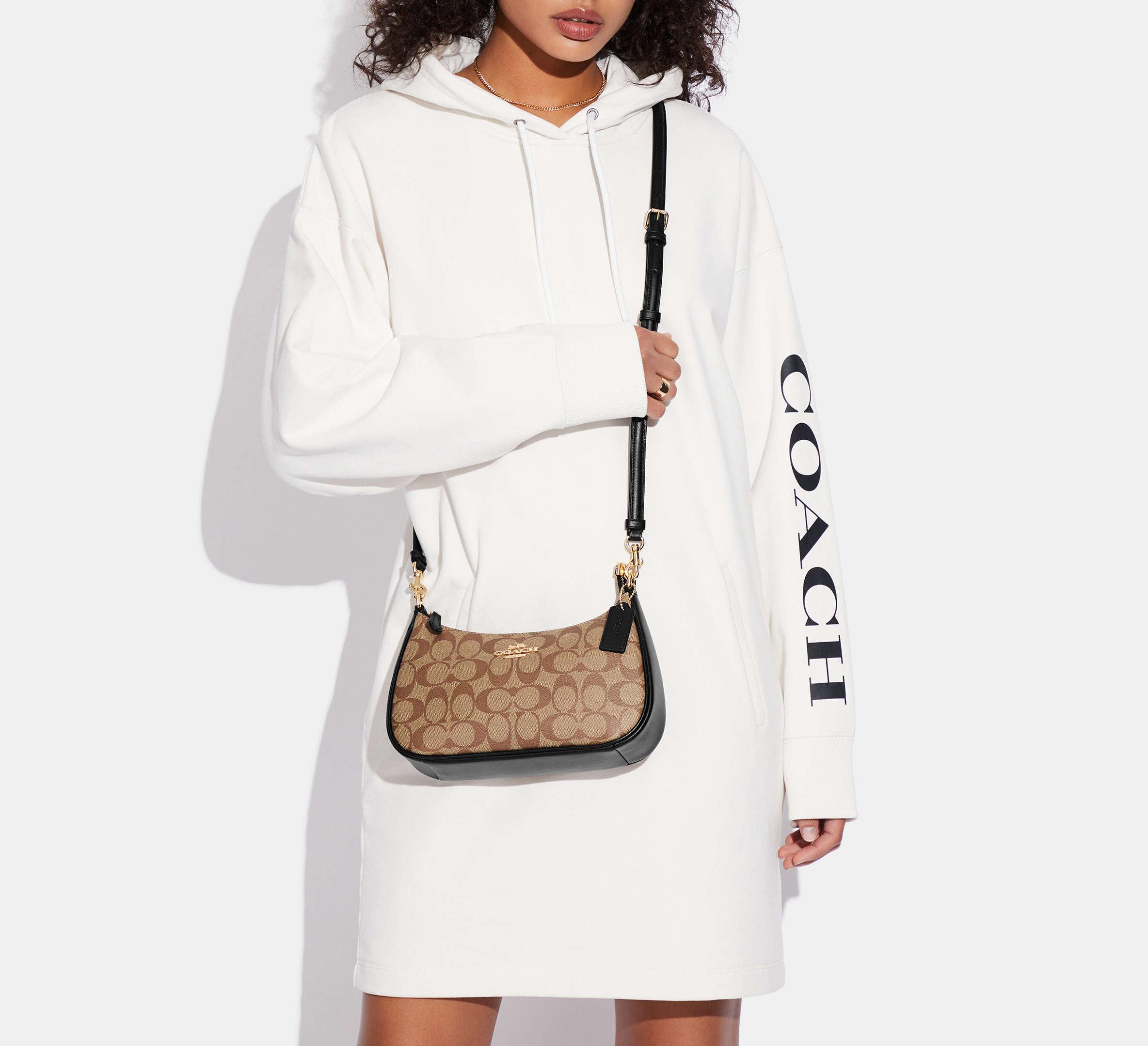 Coach sutton crossbody in signature canvas sales