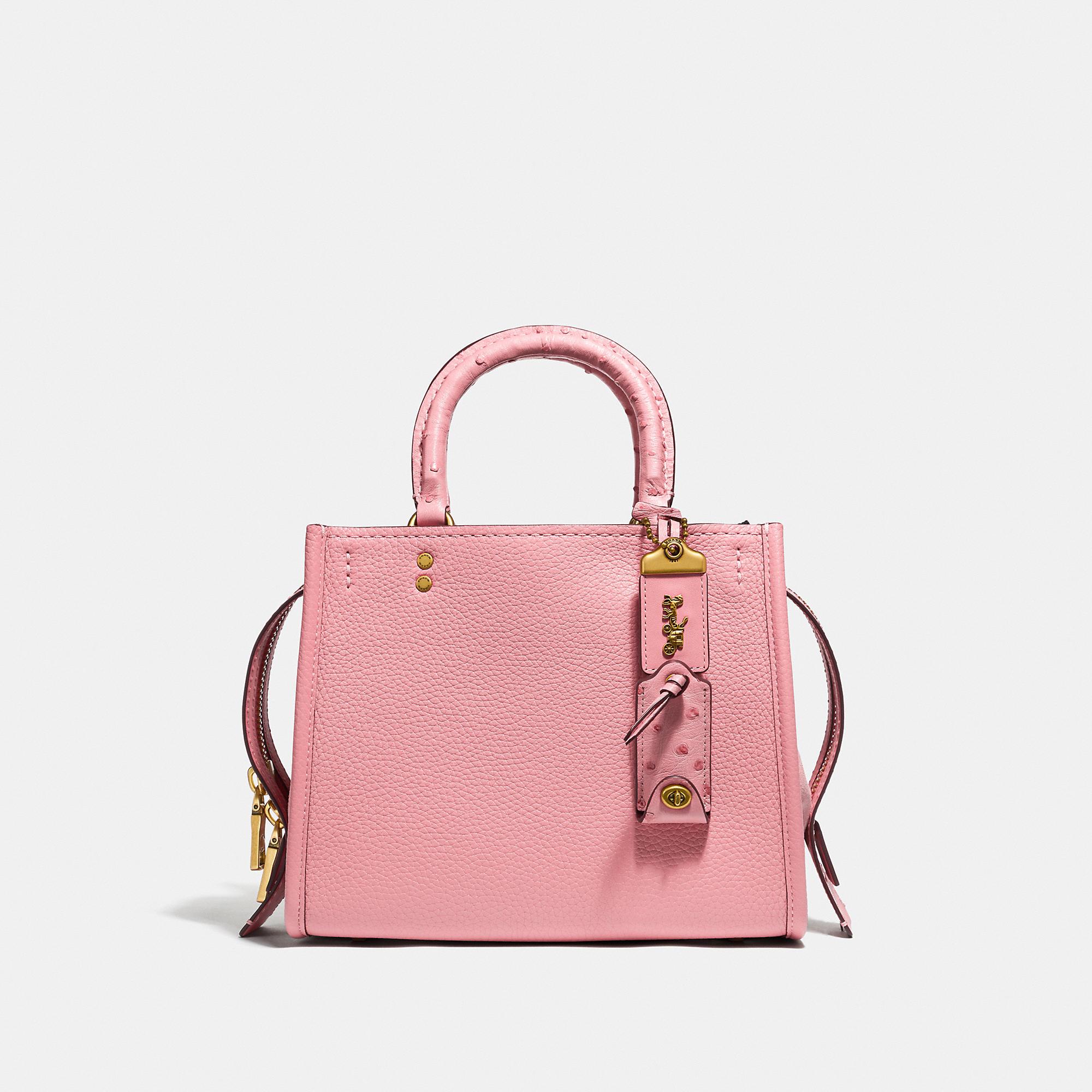 coach ostrich bag