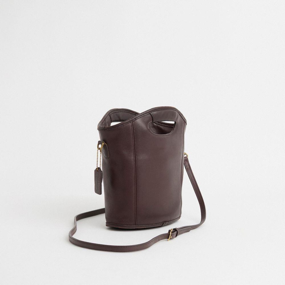 COACH Vintage Mini Shopper Bag in Brown | Lyst