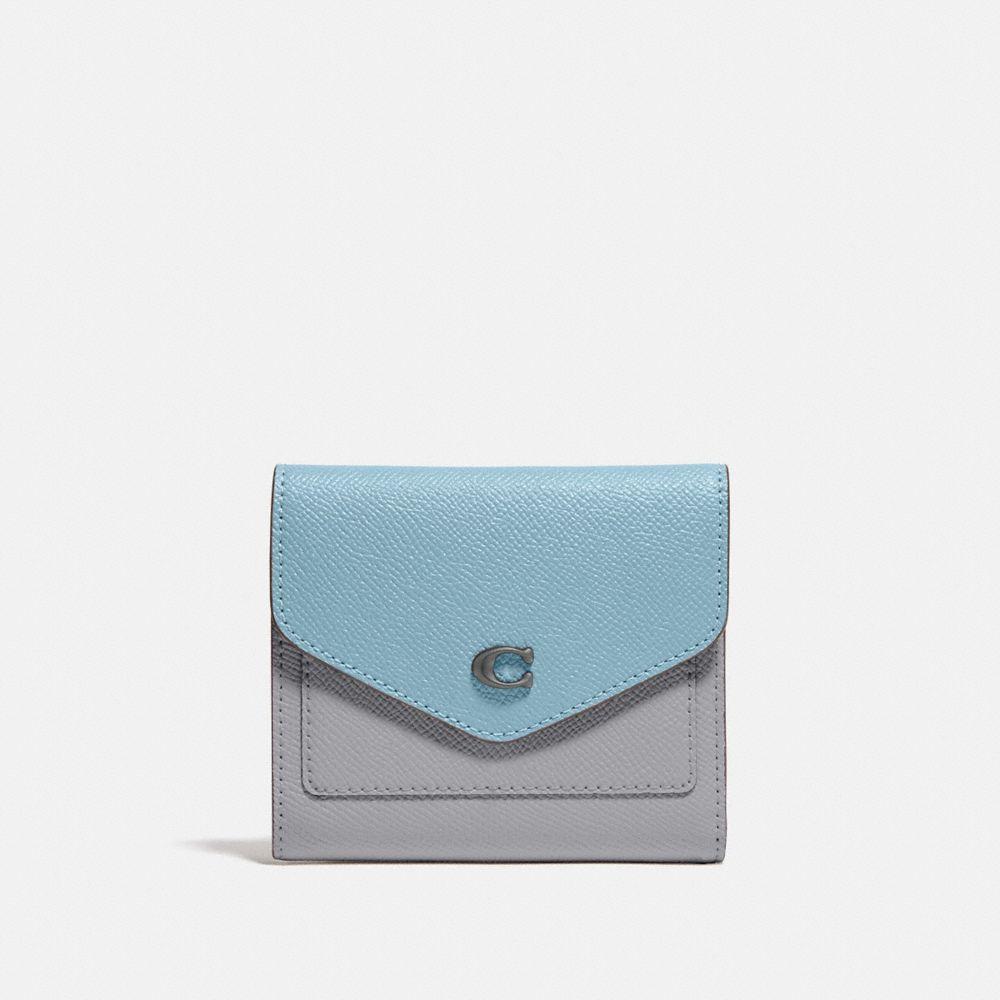 COACH Wyn Small Wallet In Colorblock in Blue