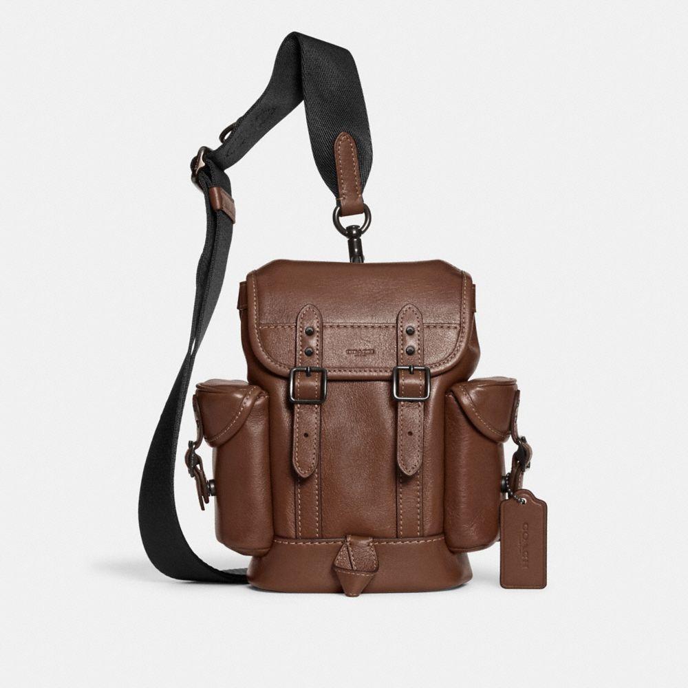 COACH Hitch Backpack 13 in Brown for Men Lyst