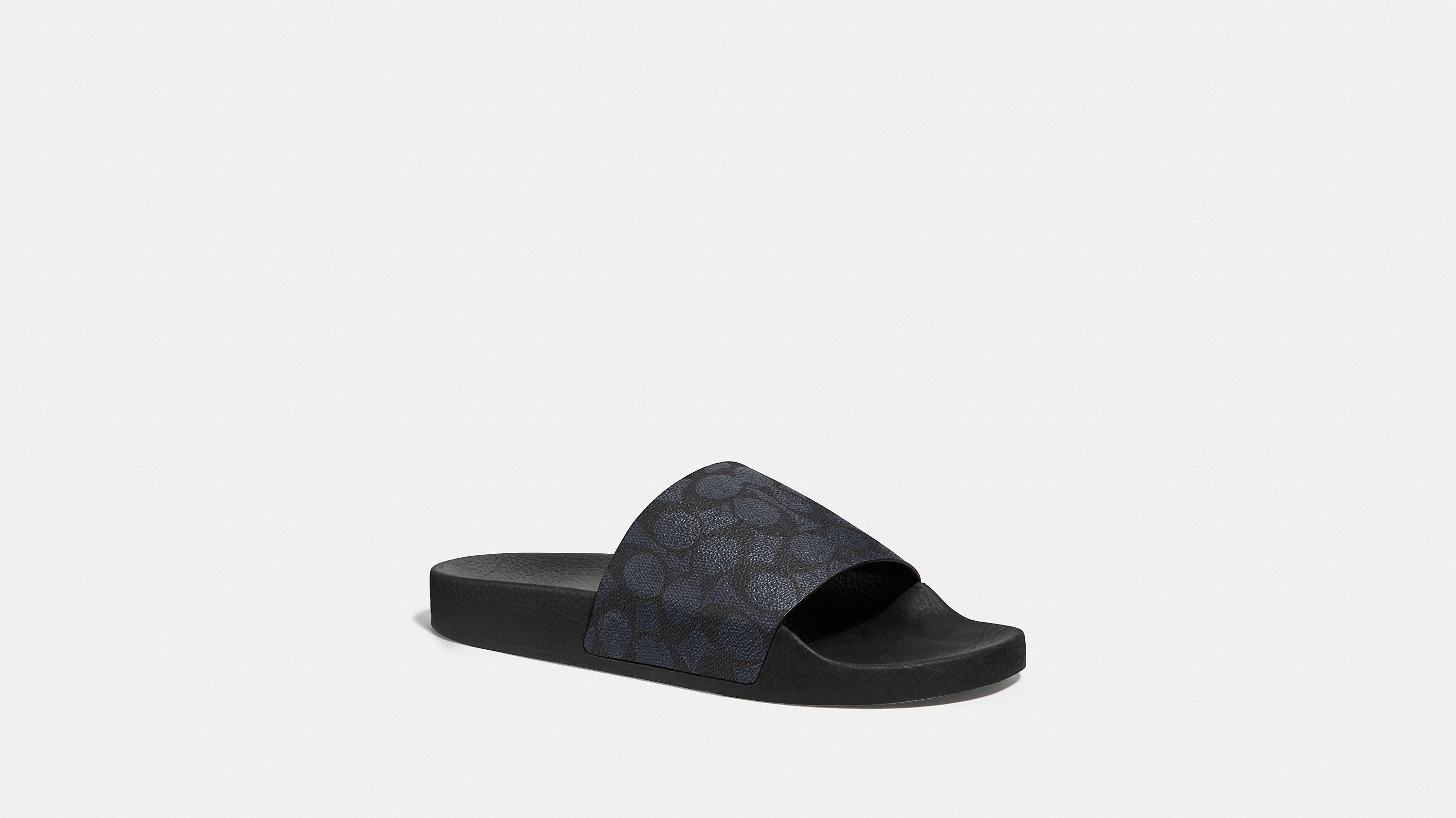 COACH Slide in Black for Men Lyst UK