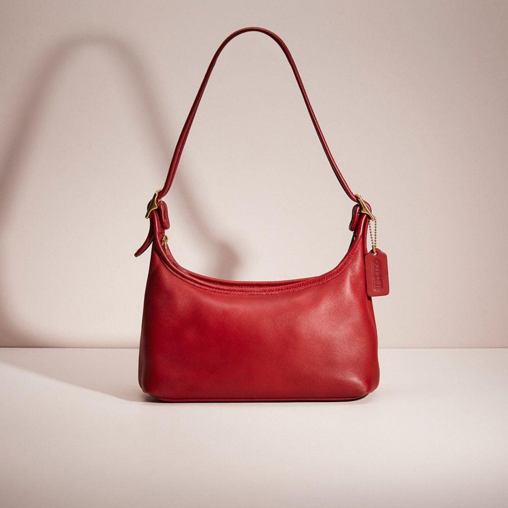 COACH Vintage Legacy Shoulder Bag in Red | Lyst
