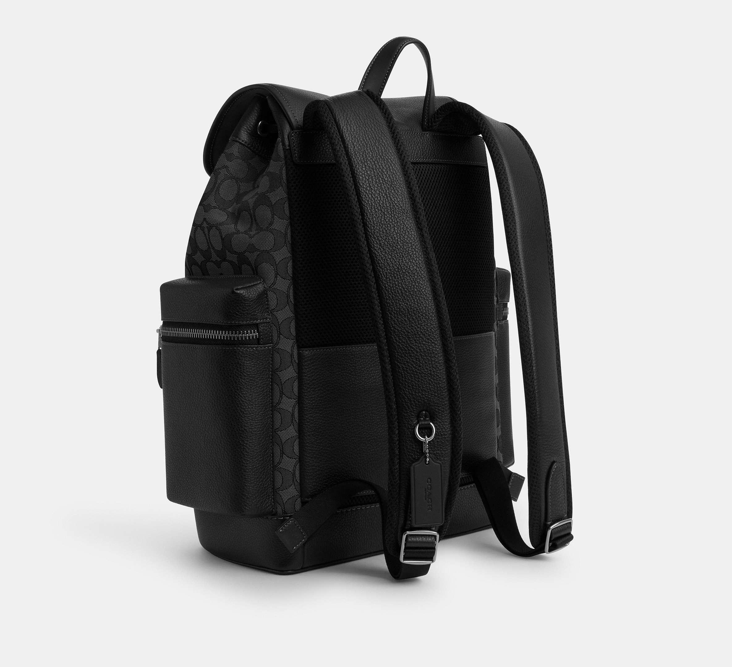 Mochila COACH de hombre de color Negro Lyst