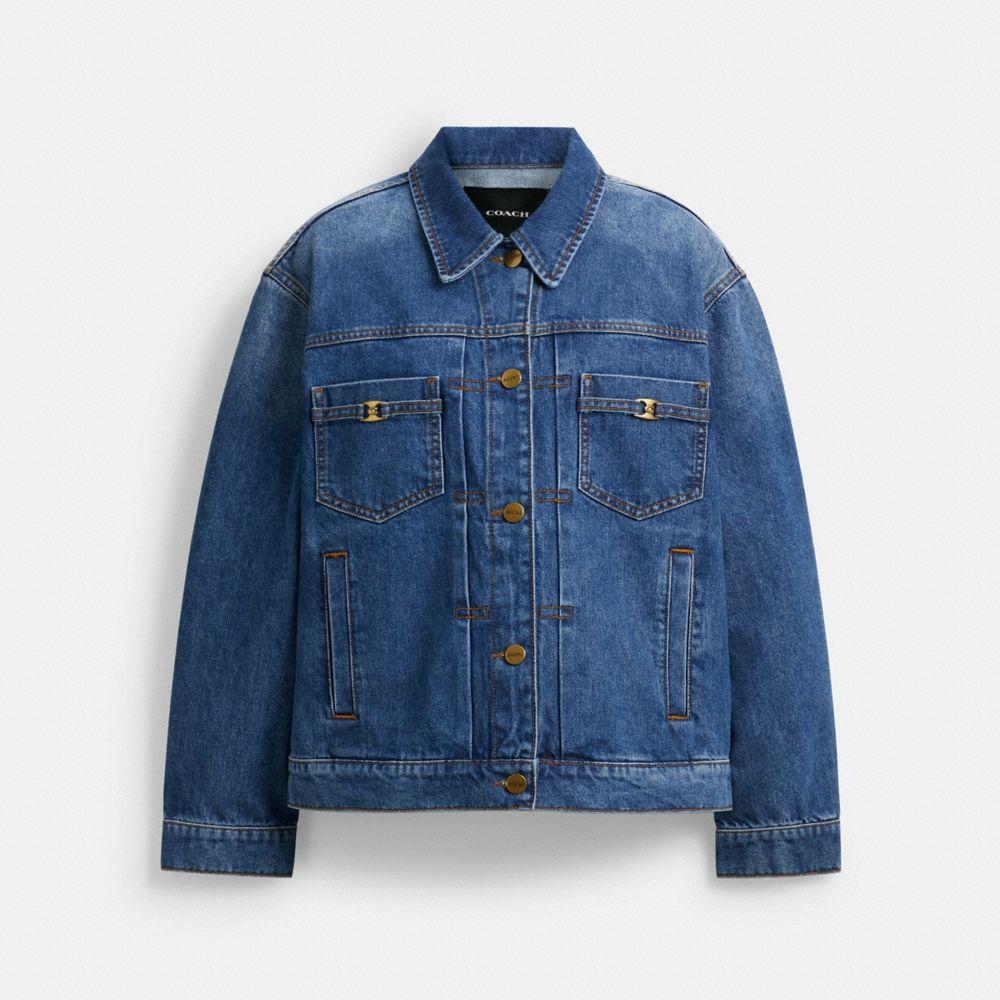 COACH Jean and denim jackets for Women | Online Sale up to