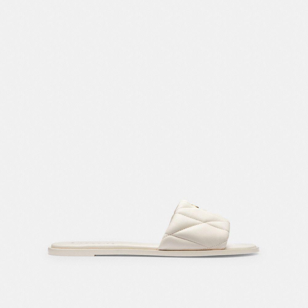 COACH Holly Sandal in White | Lyst