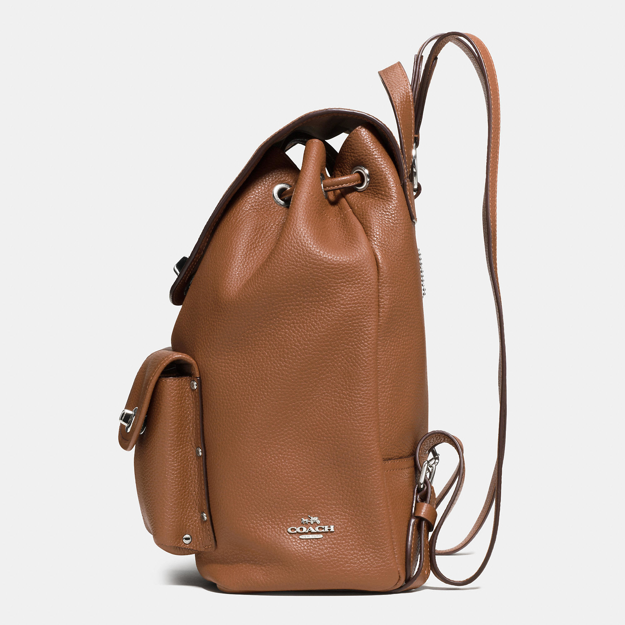 coach turnlock rucksack backpack