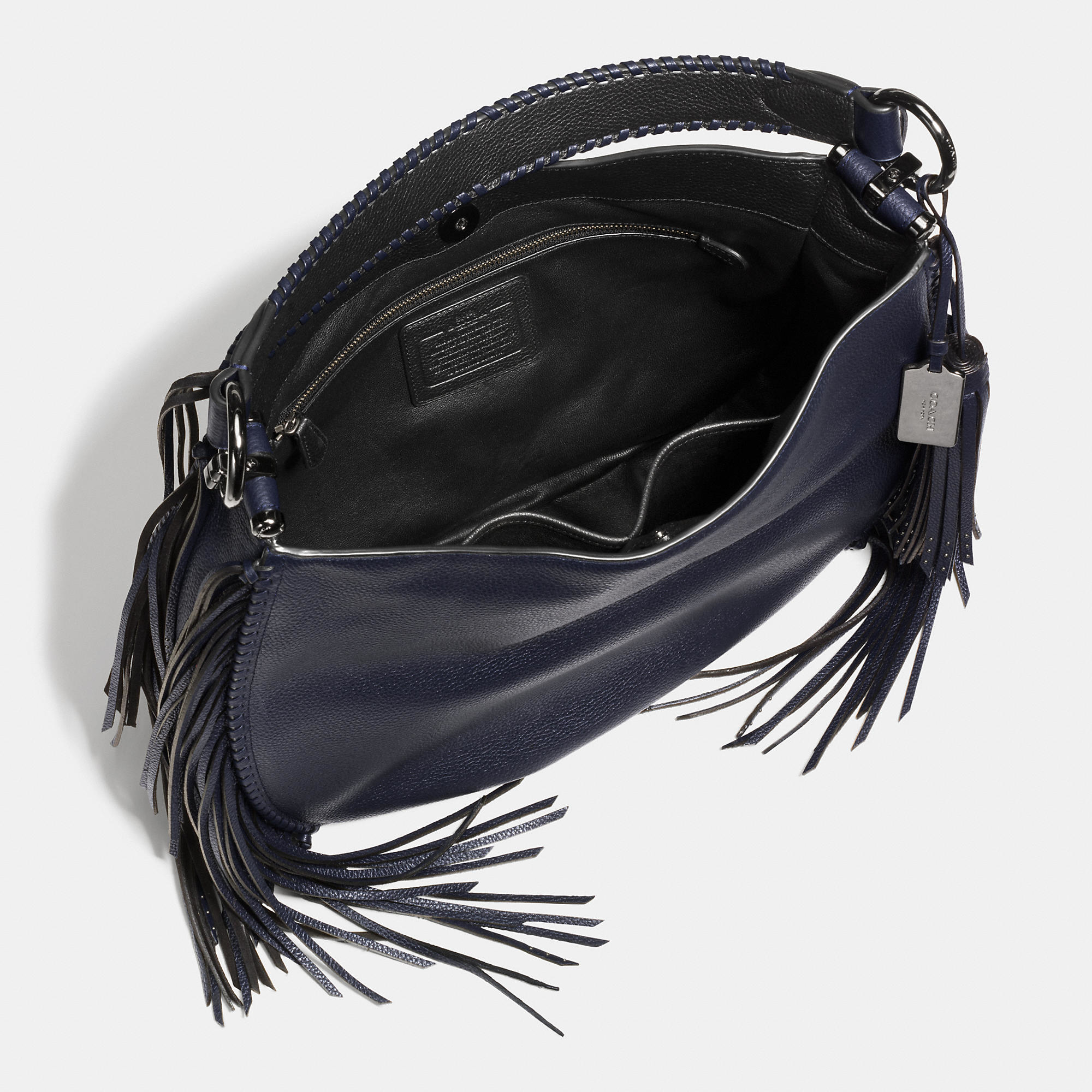 coach nomad fringe hobo
