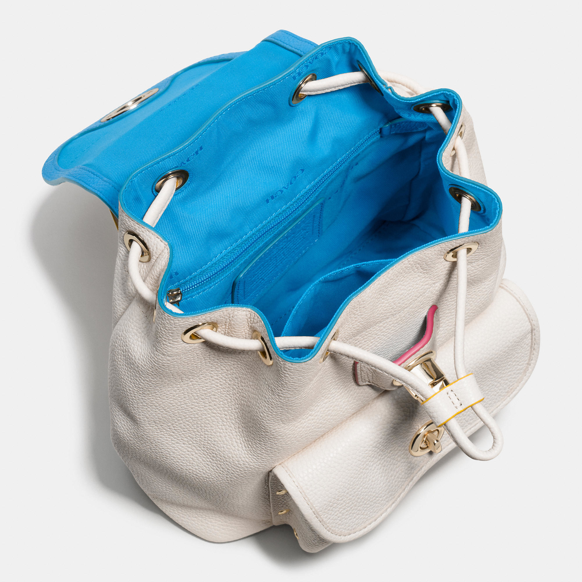 coach mini turnlock rucksack