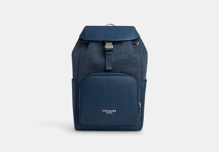 COACH Racer Backpack in Blue for Men | Lyst UK display picture 3