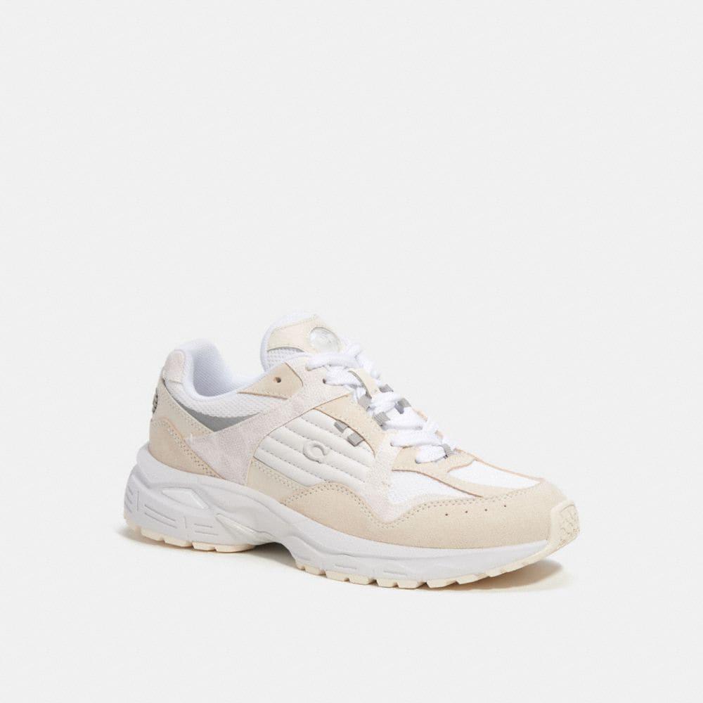 COACH C301 Sneaker With Signature Canvas in White | Lyst
