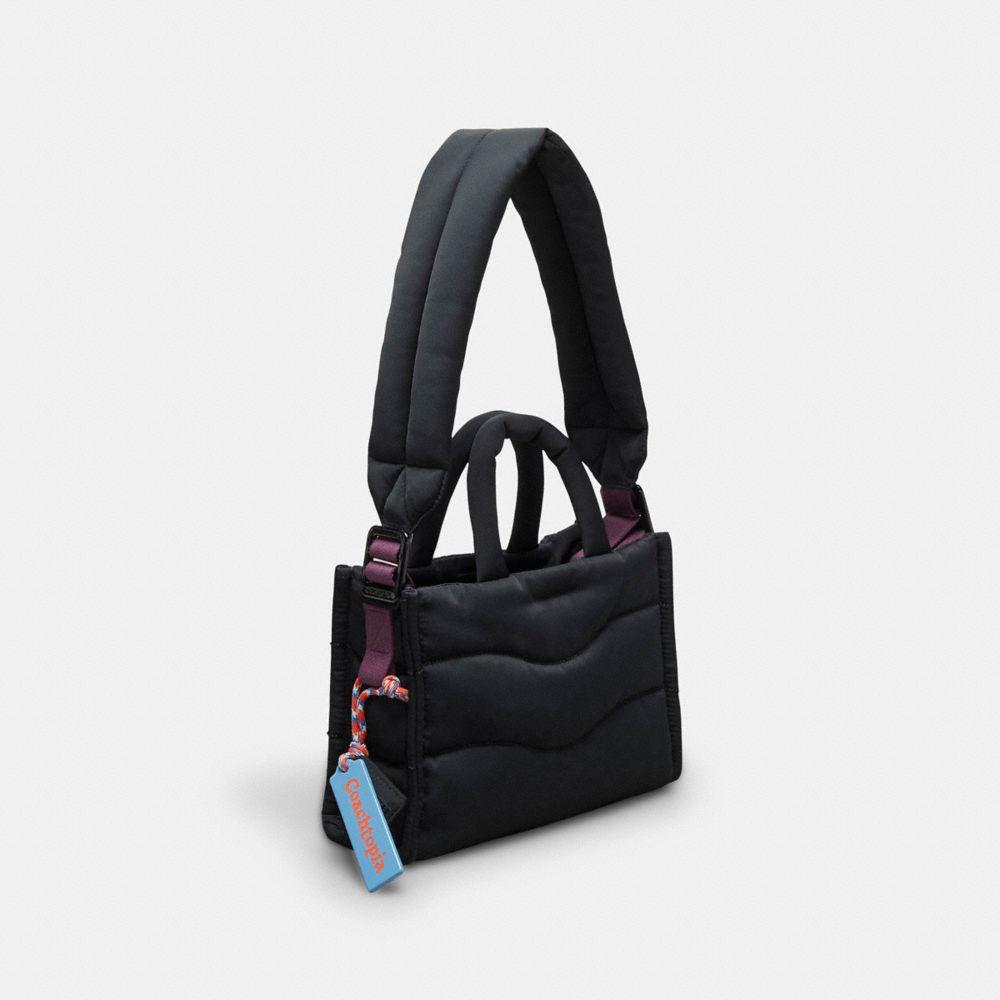 COACH Coachtopia Loop Mini Tote Bag in Black | Lyst