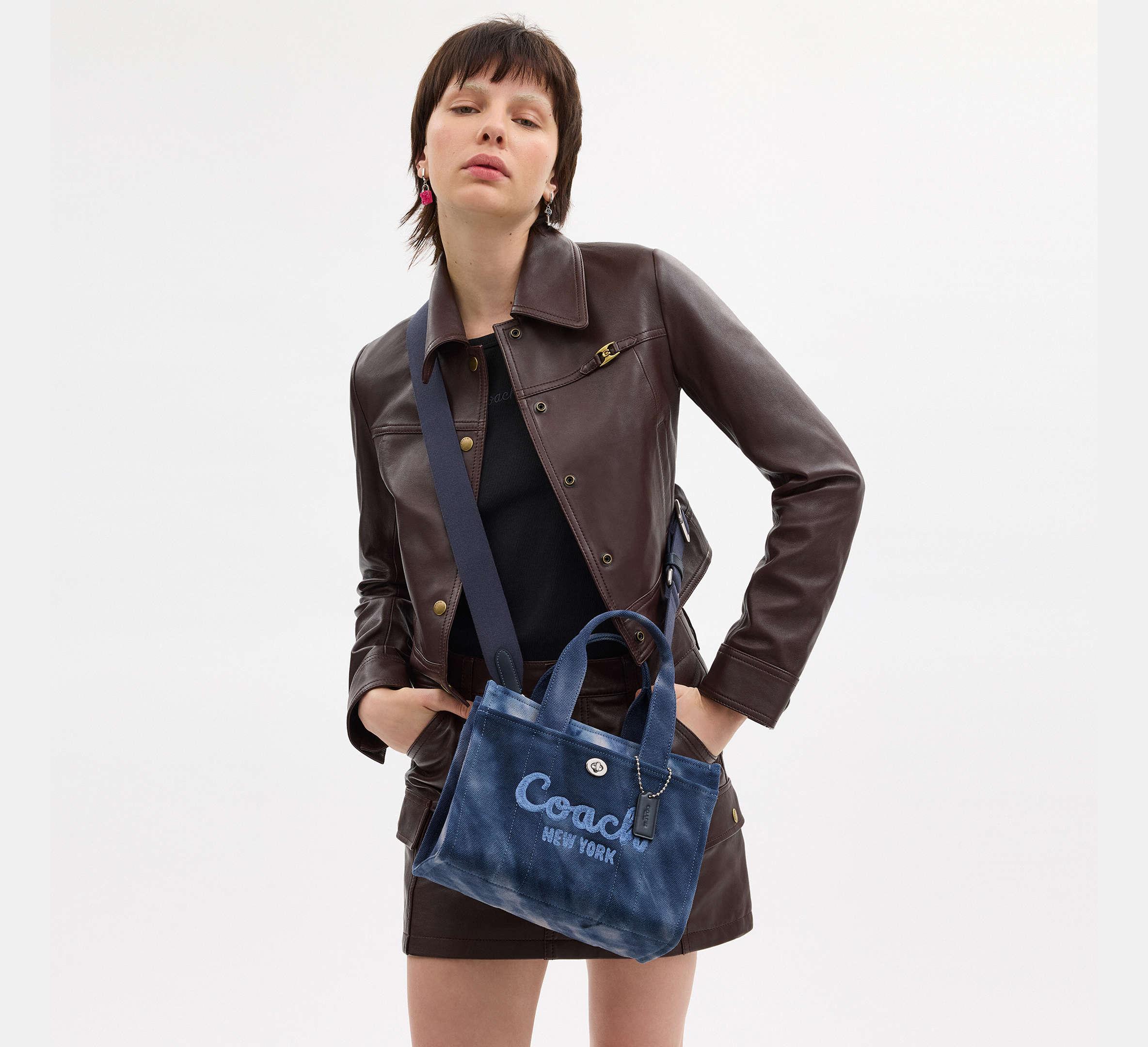 COACH Cargo Tote Bag 26 With Tie Dye in Blue | Lyst UK