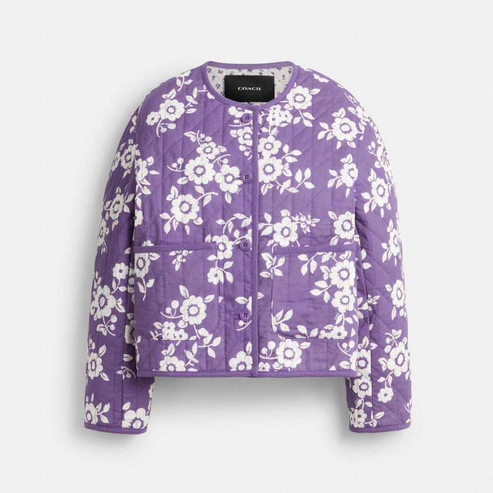 希少 COACH Reversible Floral Jacket ブルゾン 希少 COACH Reversible Floral Jacket ブルゾン