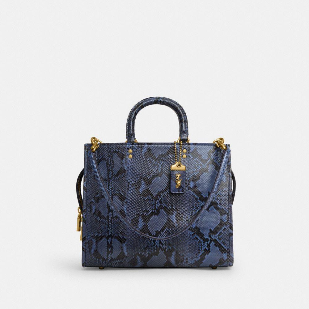 Snakeskin coach bag sale