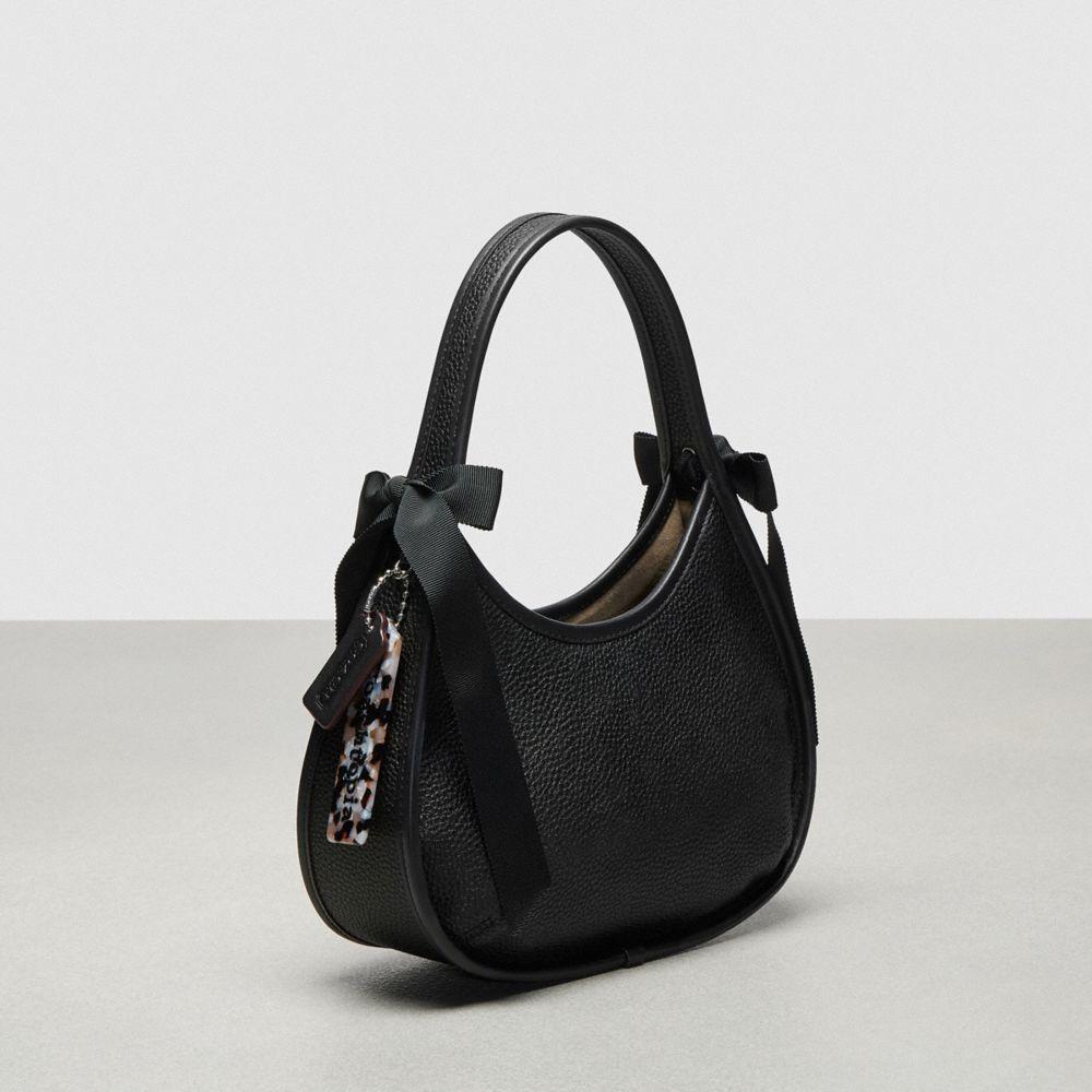 COACH Ergo Bag In Topia Leather With Bows in Black Lyst