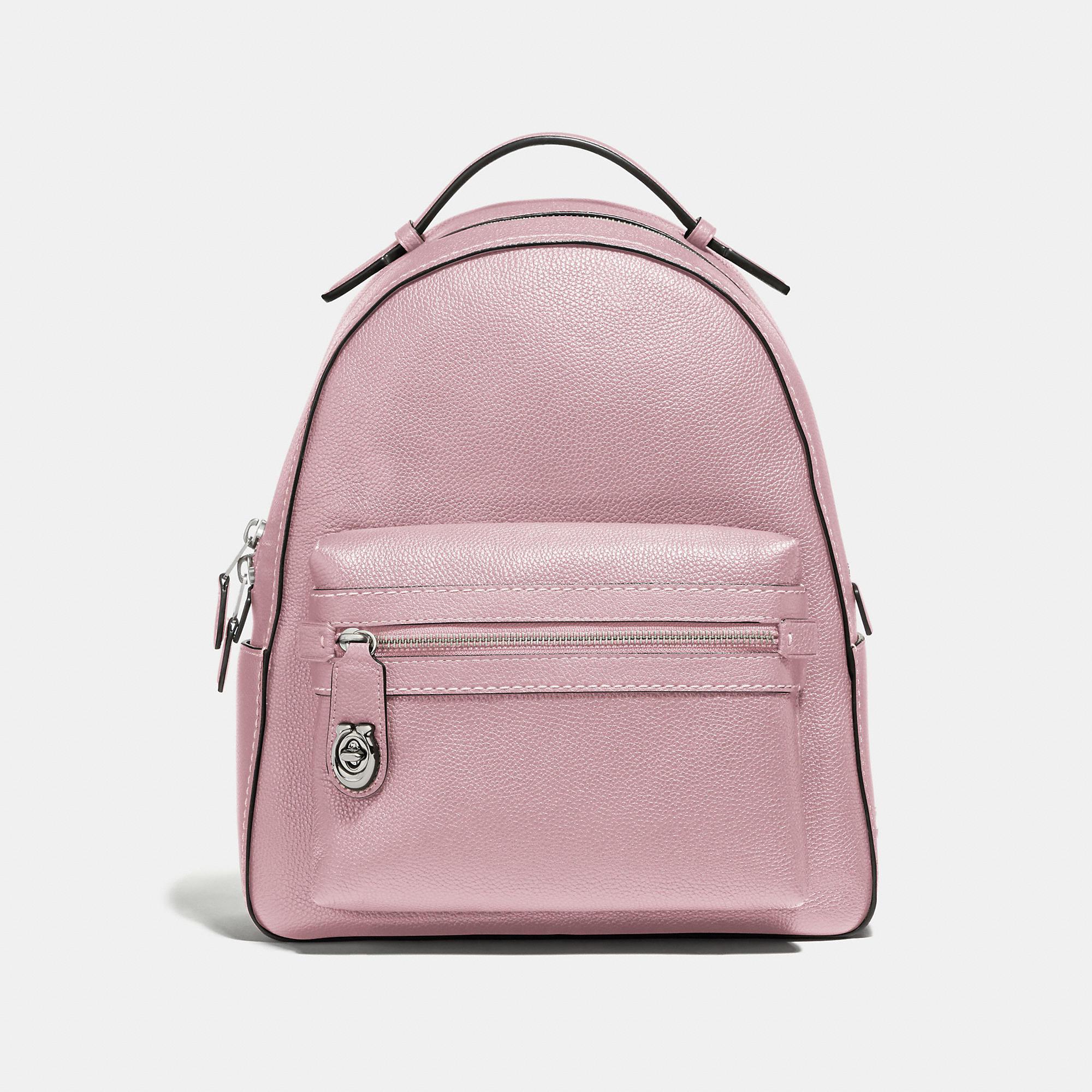 COACH Campus Backpack in Pink | Lyst