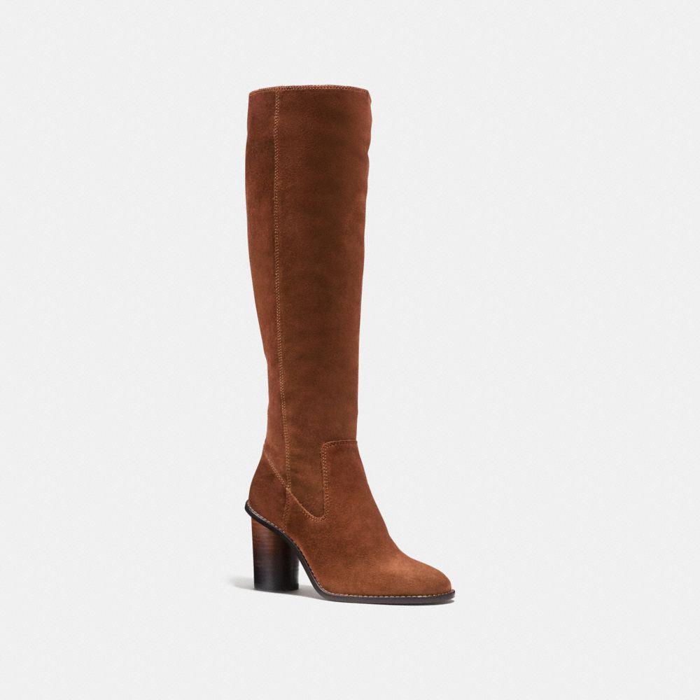coach high heel boots
