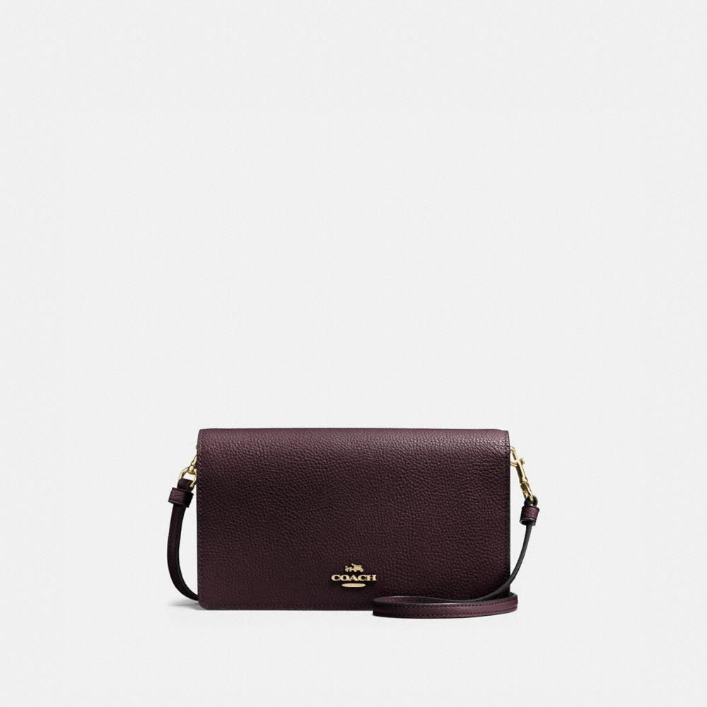 Hayden Foldover Crossbody Clutch Coach 2024 www.alhudapk