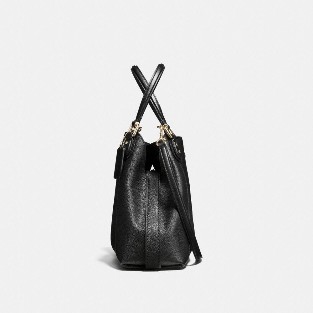 Coach Edie Shoulder Bag In Polished Pebble Leather IUCN Water