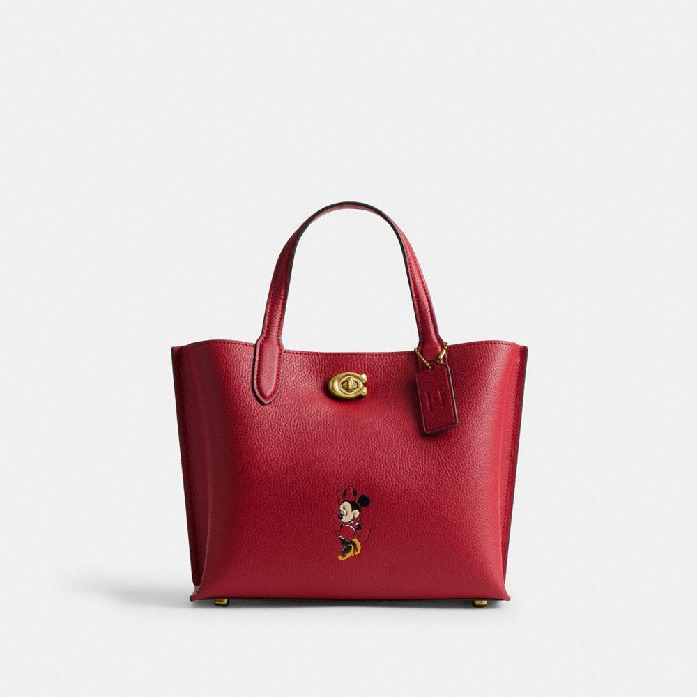 【Coach】Disney X Coach Willow Tote Bag 24  ◆国内発送◆ COACH® | Disney X Coach Willow Tote Bag 24 With Donald Duck