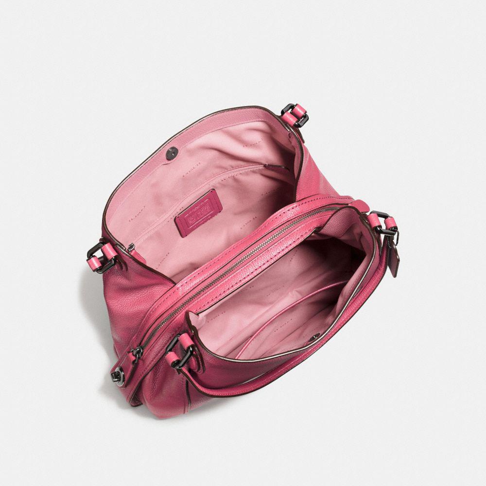 coach edie shoulder bag 31 in polished pebble leather