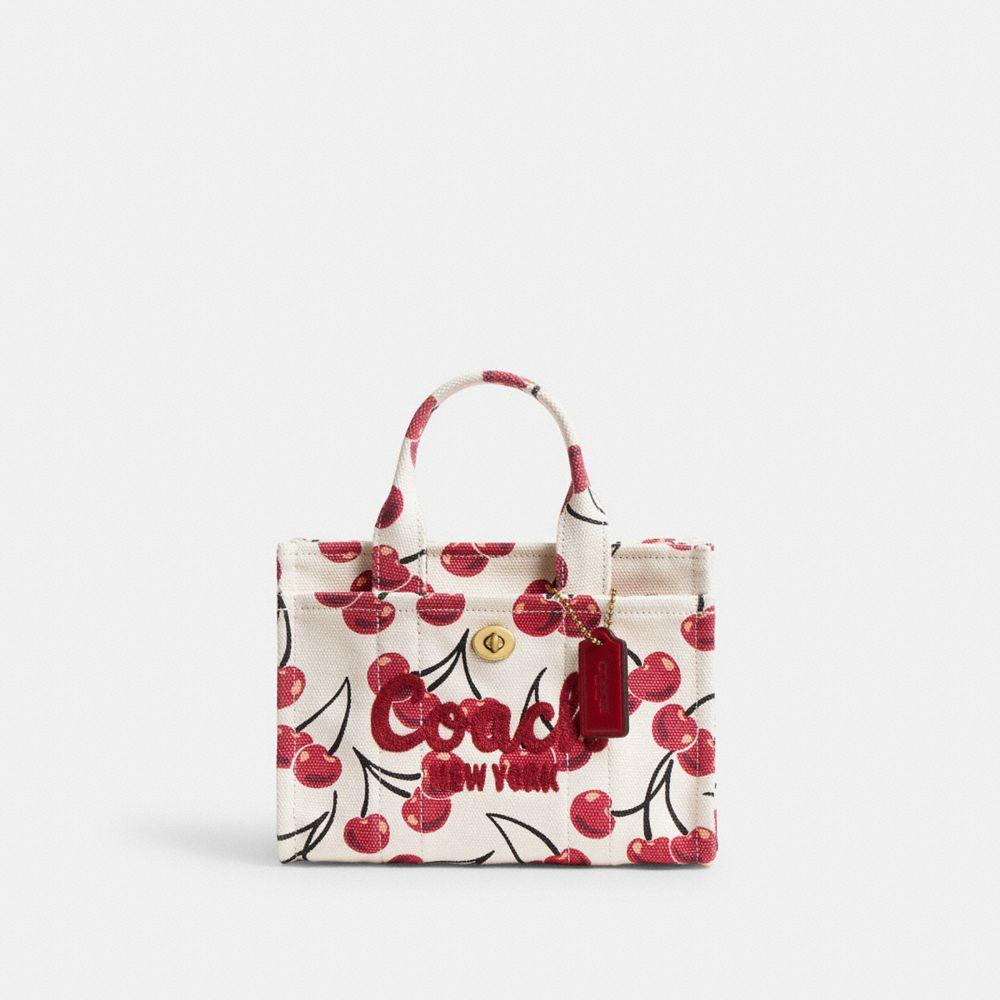 【COACH】Cargo Tote Bag With Floral Print COACH® | Cargo Tote Bag 26 With Floral Print