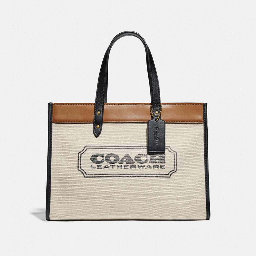 coach canvas tote