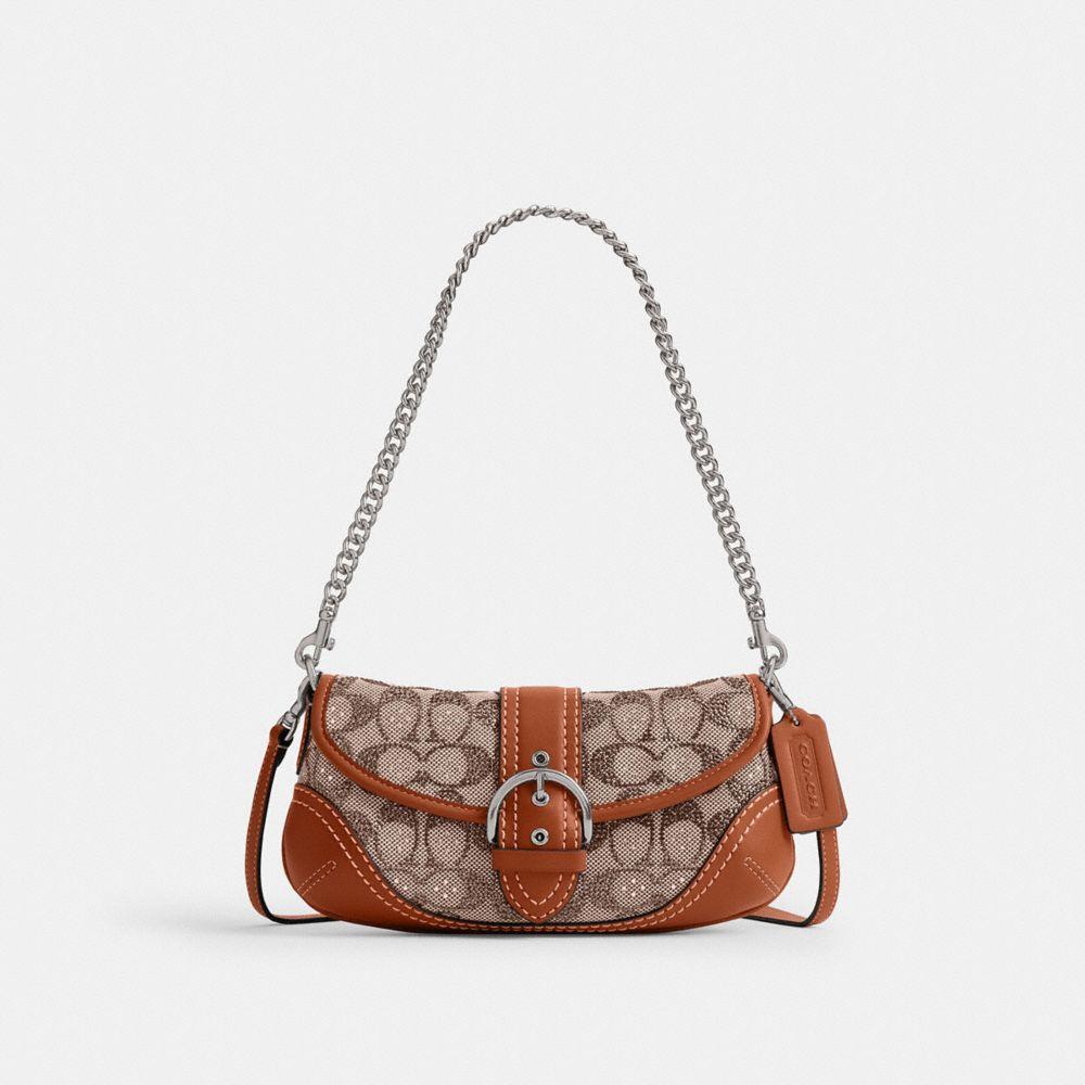 バッグ Coach Soho signature Hand bag Brown COACH® | Soho Flap Bag In Regenerative Leather