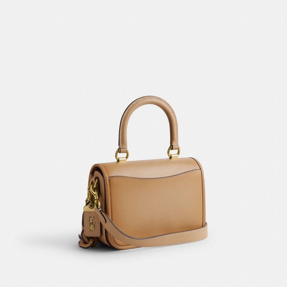 COACH Rogue Top Handle Bag in Natural | Lyst
