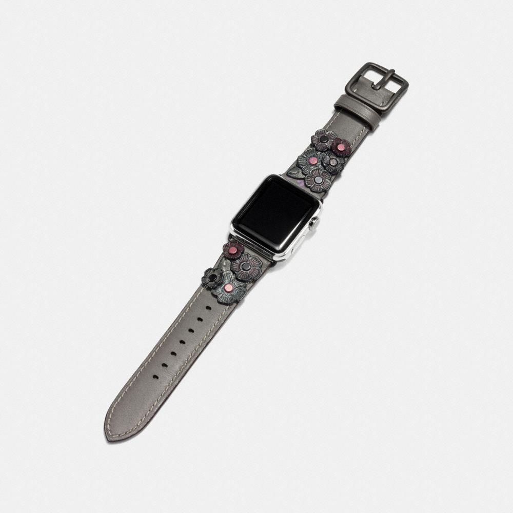 coach tea rose watch band