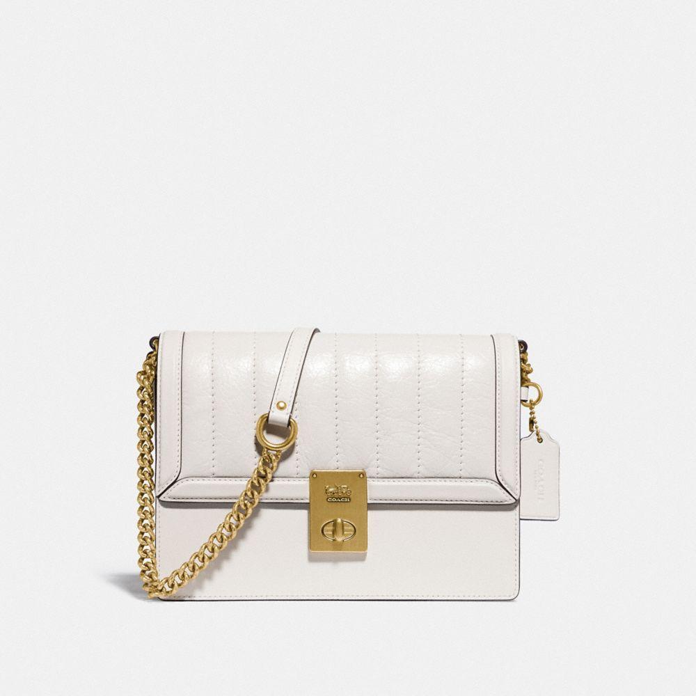 COACH Hutton Shoulder Bag With Quilting | Lyst