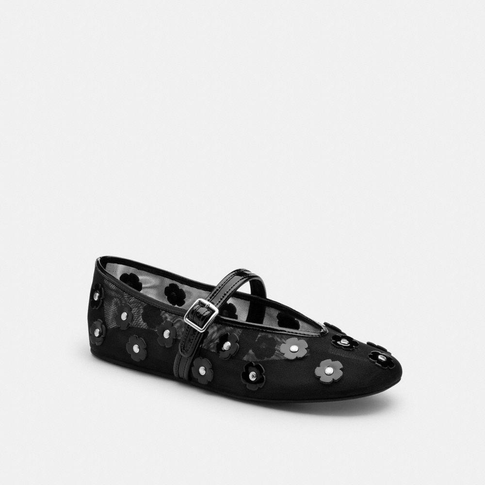 バレエシューズ Coach BALLERINE SHOES (CN116 BLACK) お買得】 楽天市場】【5/29～6/1限定ポイント3倍】COACH バレエ