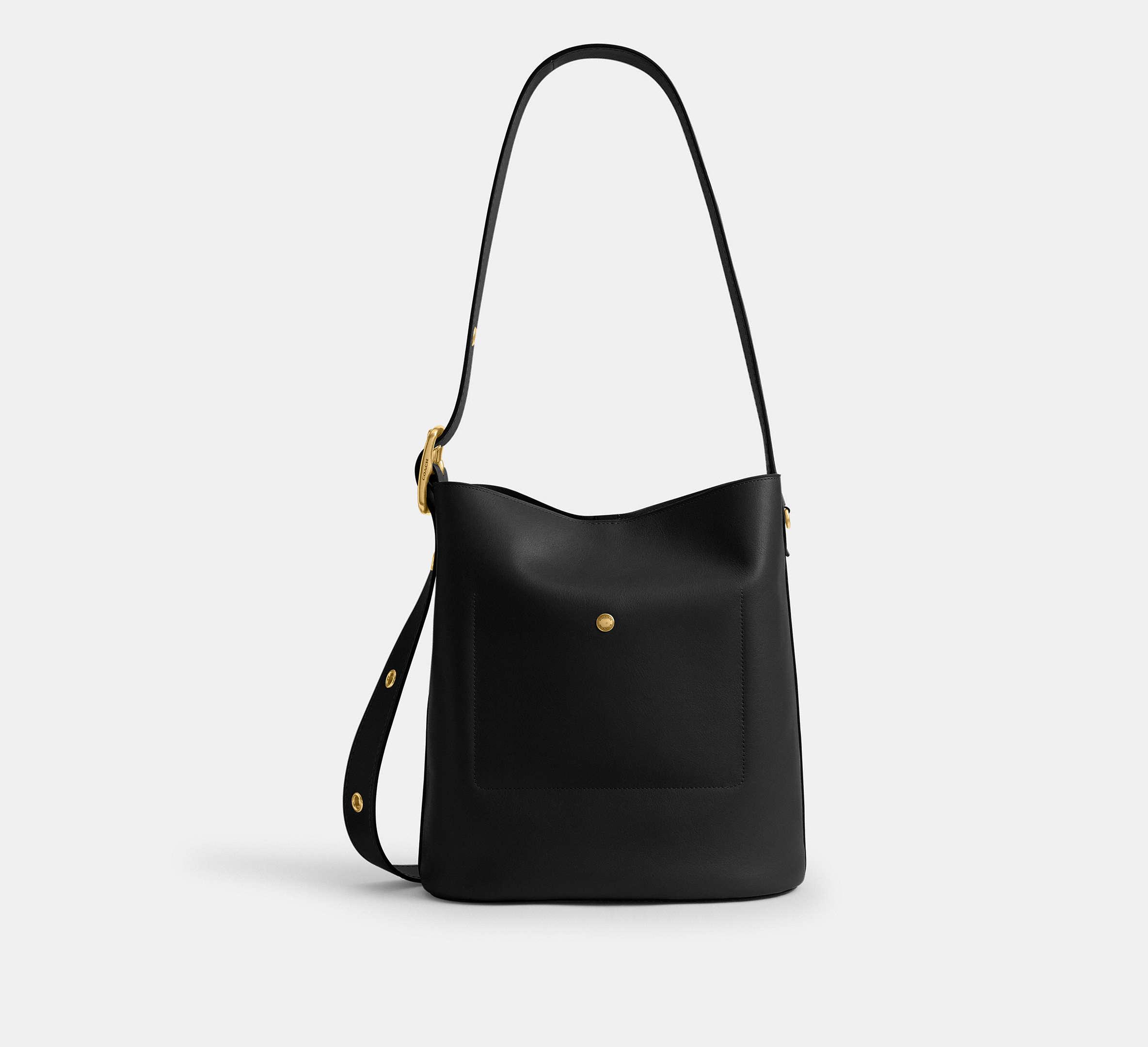 バッグ Vintage Coach Bleecker Bucket Bag Black COACH Bleecker Bucket Bag in Black | Lyst UK