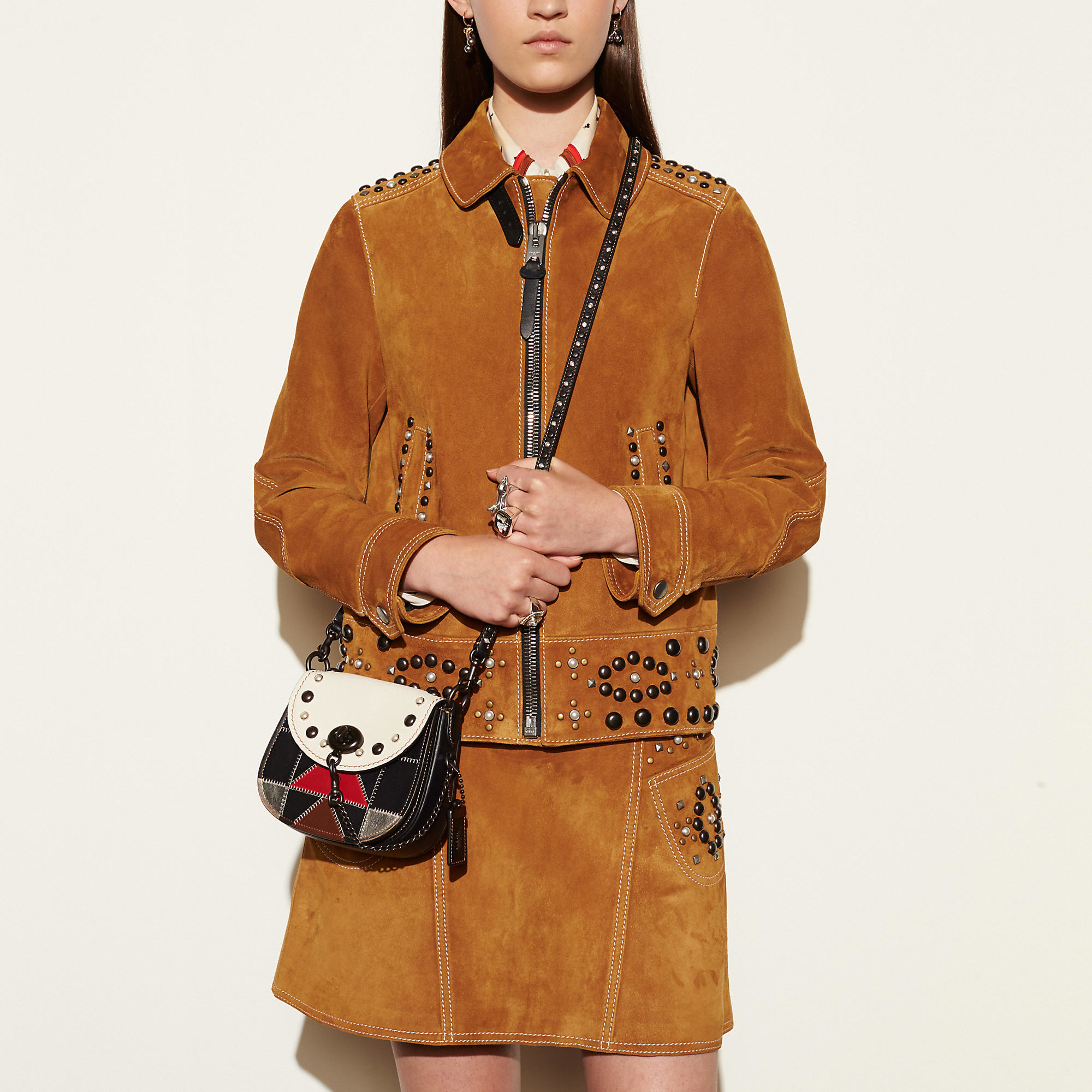 turnlock saddle crossbody