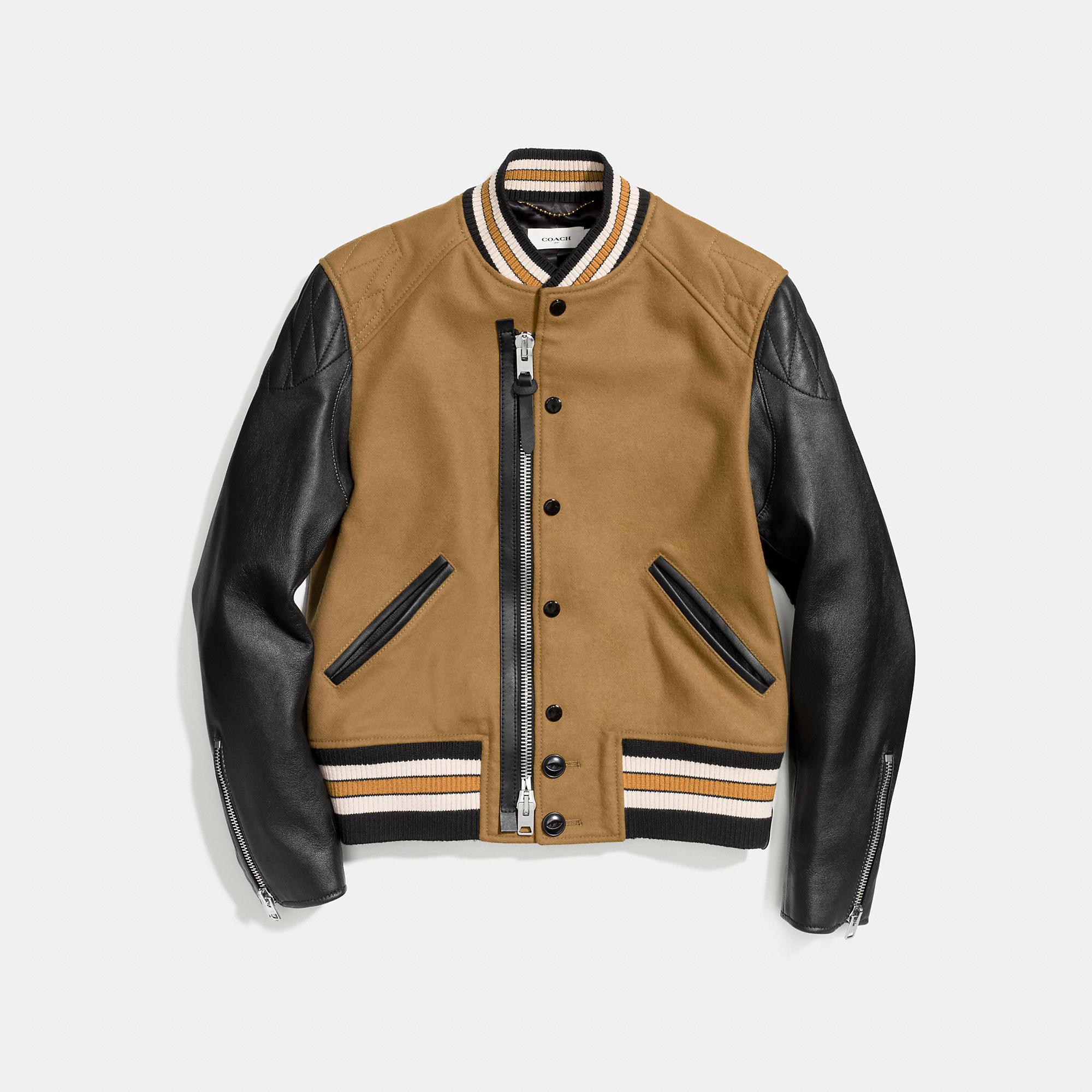 mens coach varsity jacket
