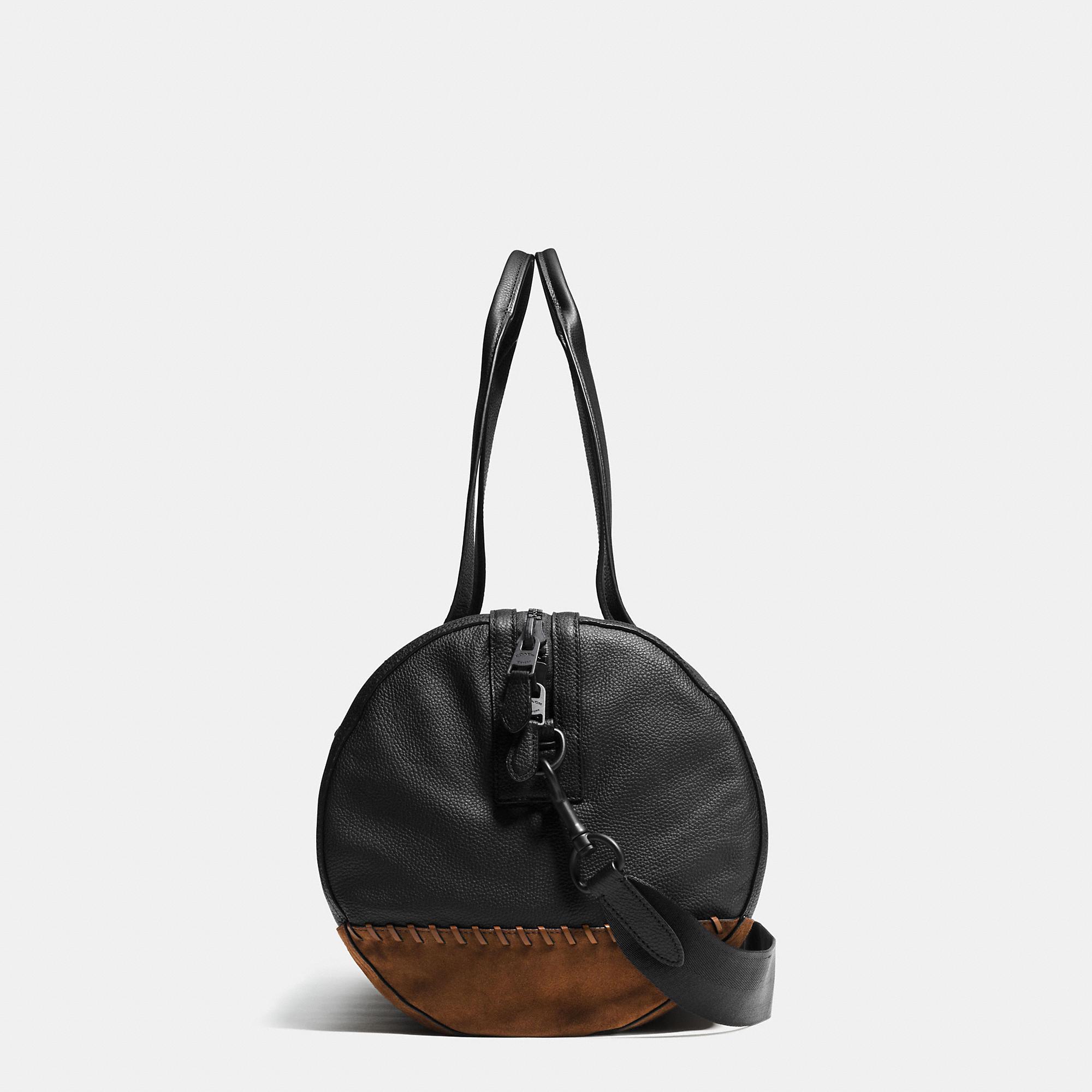 Download COACH Rip And Repair Metropolitan Soft Gym Bag In Pebble ...