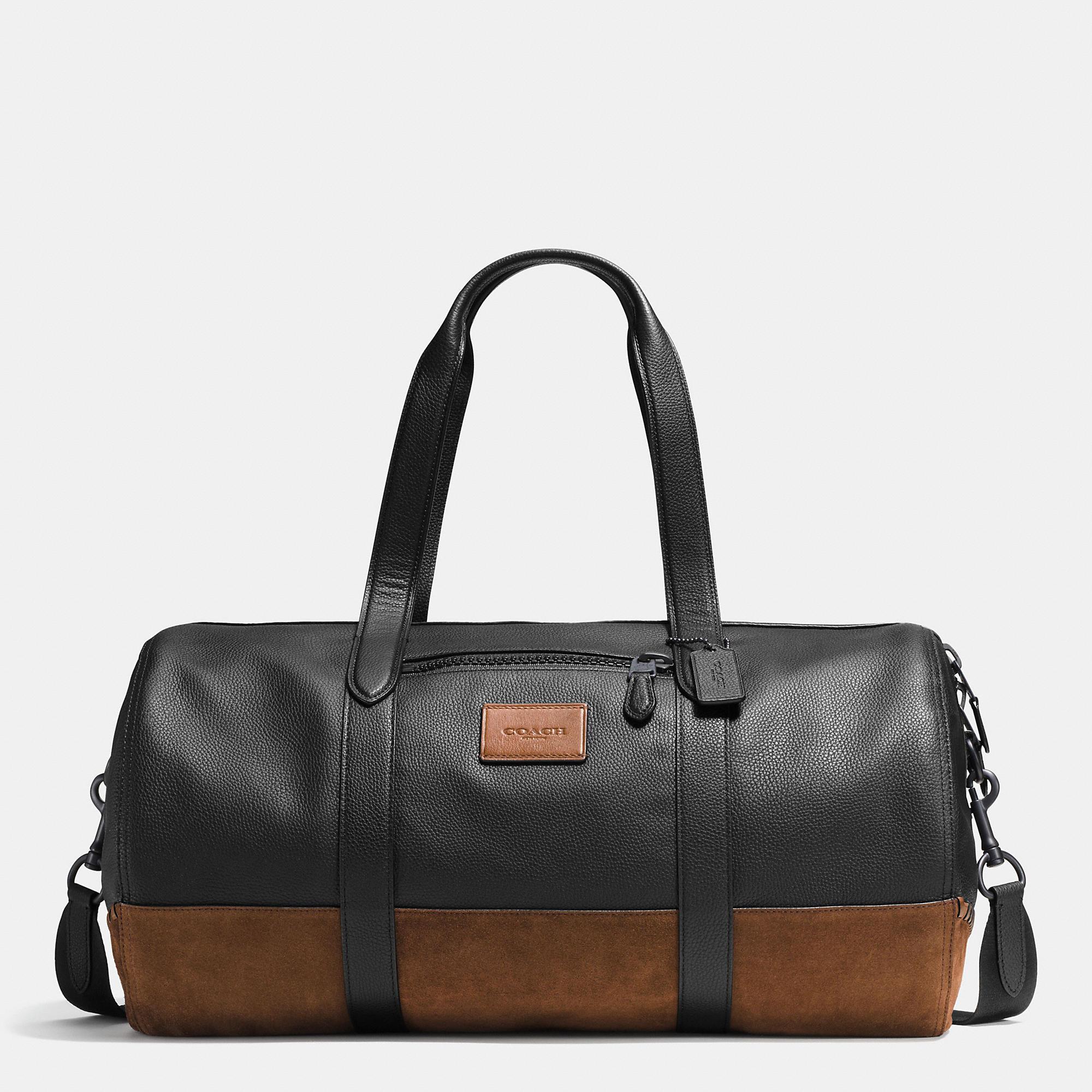Download COACH Rip And Repair Metropolitan Soft Gym Bag In Pebble ...