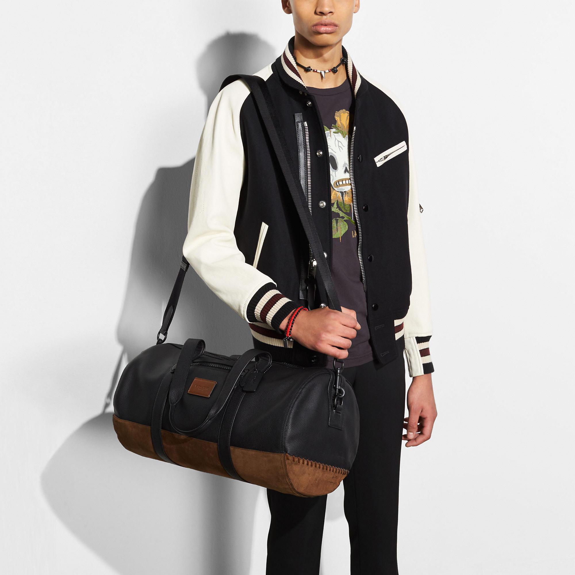 Download COACH Rip And Repair Metropolitan Soft Gym Bag In Pebble ...