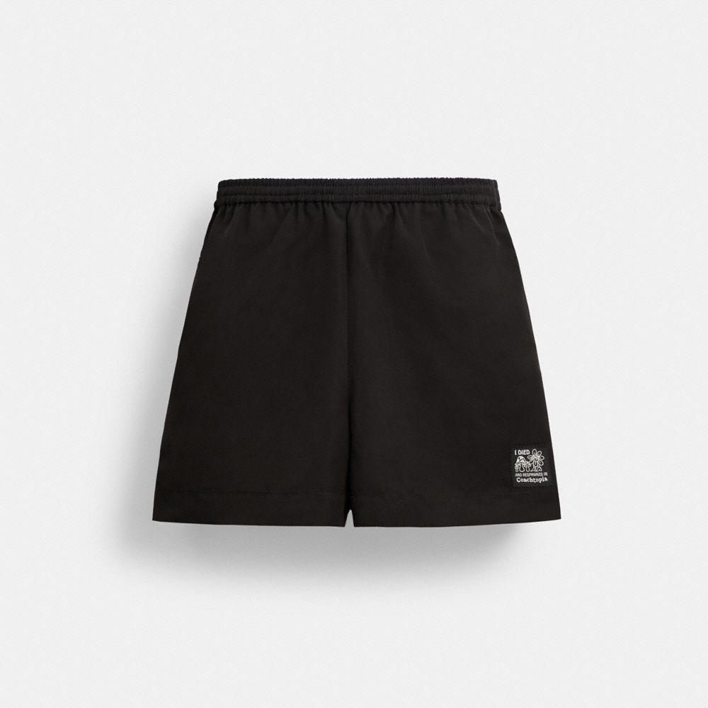 【COACH】Garment Dye Track Shortsショートパンツ COACH® Outlet | Garment Dye Track Shorts