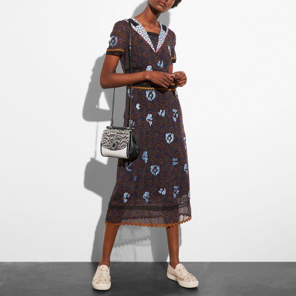 coach snakeskin crossbody