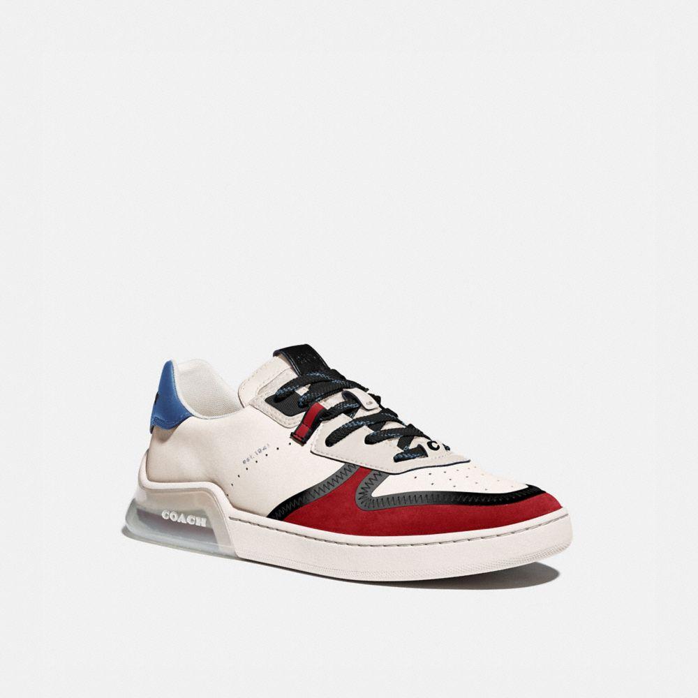 COACH Suede Citysole Court Sneaker In Colorblock in Blue for Men - Lyst