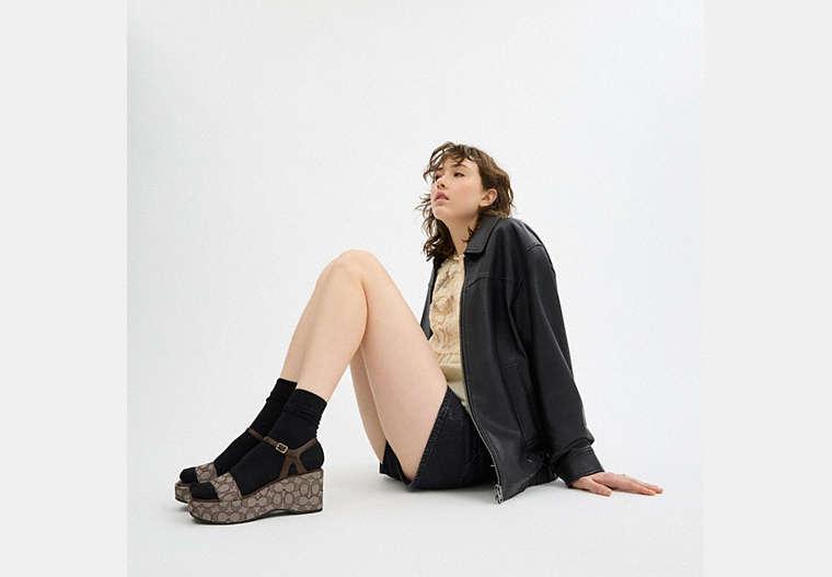 【Coach】Gale Wedge Sandal ウェッジサンダル ◆国内発送◆ COACH® Outlet | Gale Wedge Sandal