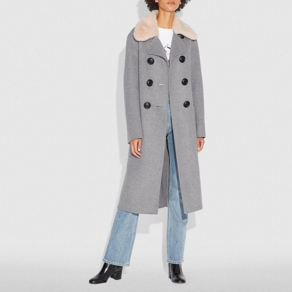 coach wool coat