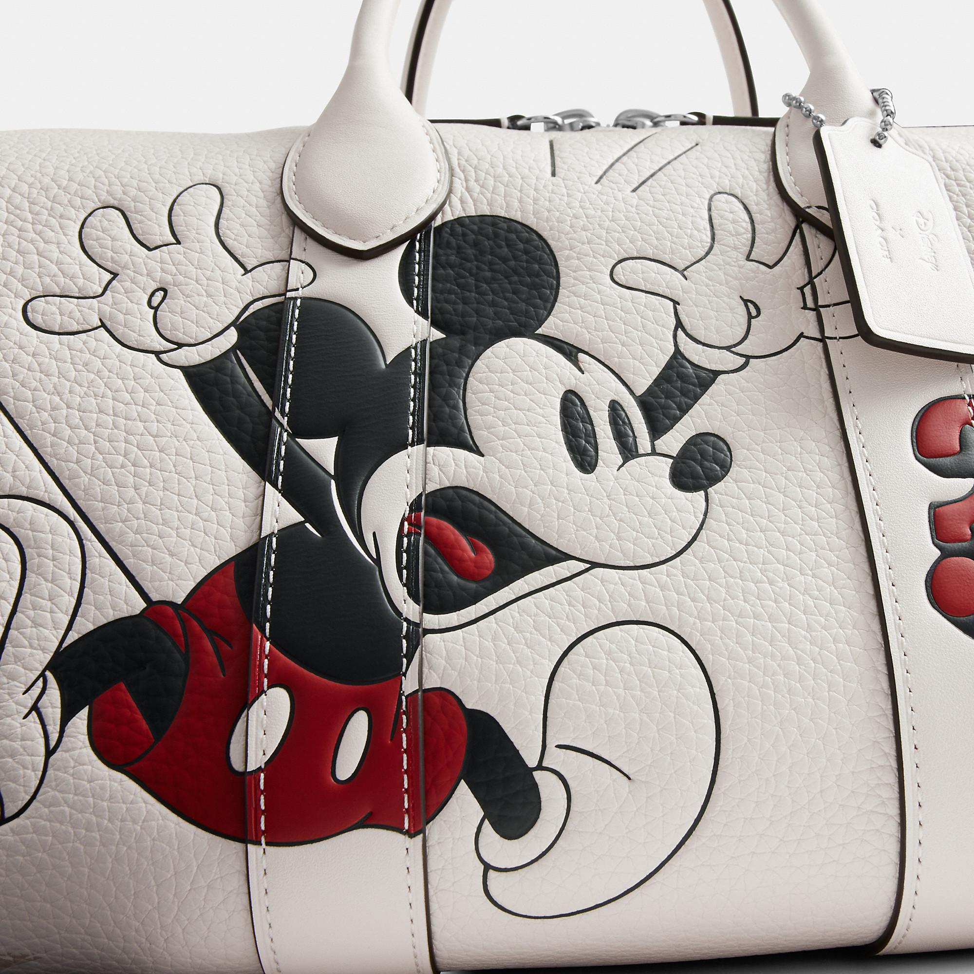 COACH Disney X Compass Bag 35 With Mickey Mouse for Men | Lyst