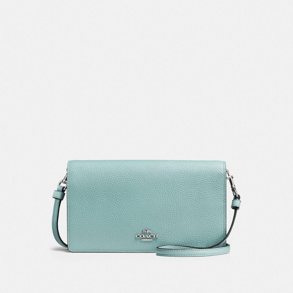 light blue coach crossbody