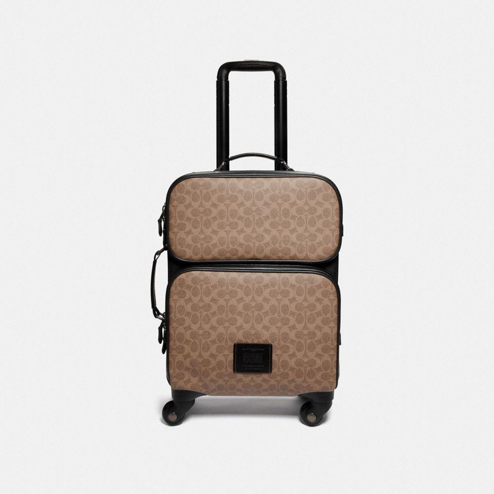 Buy Coach Academy Travel Printed Drawstring Tote Bag, Khaki Color Men