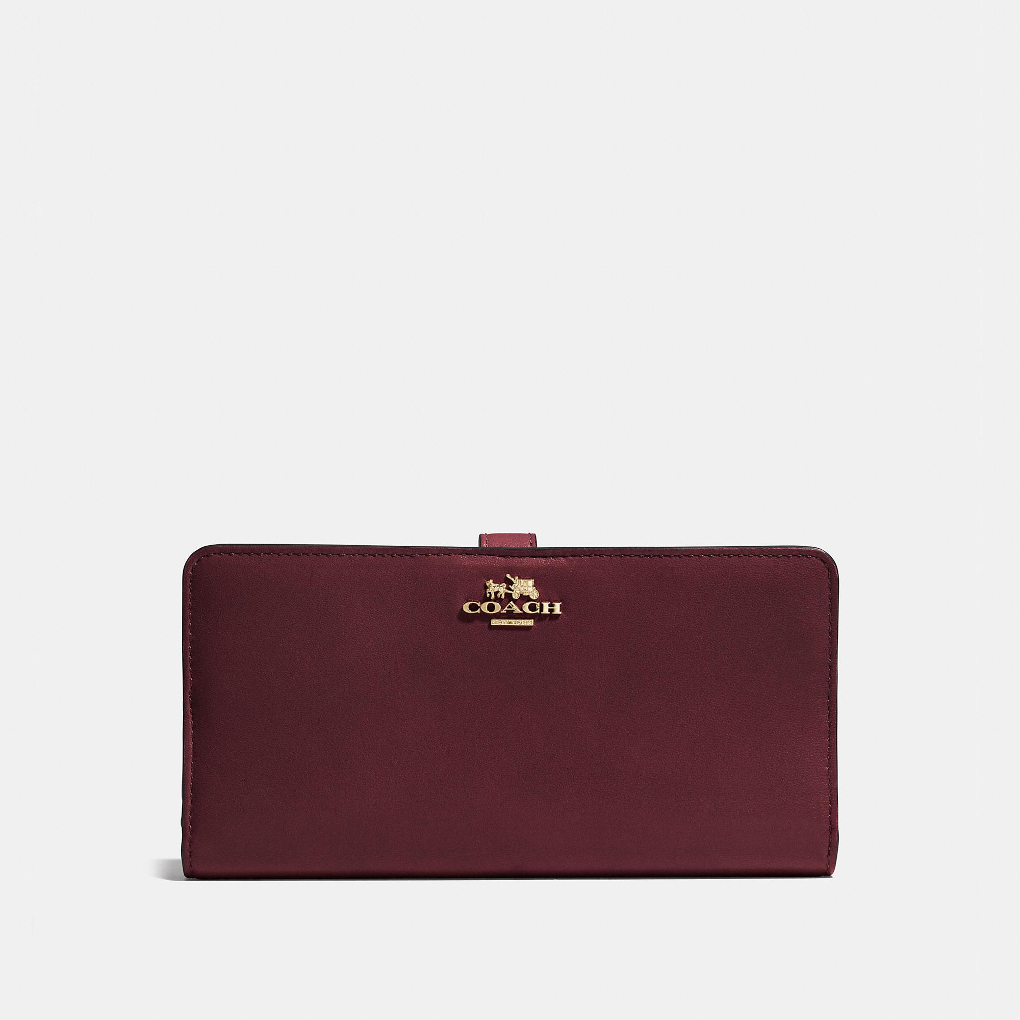 Coach madison skinny wallet sale hotsell