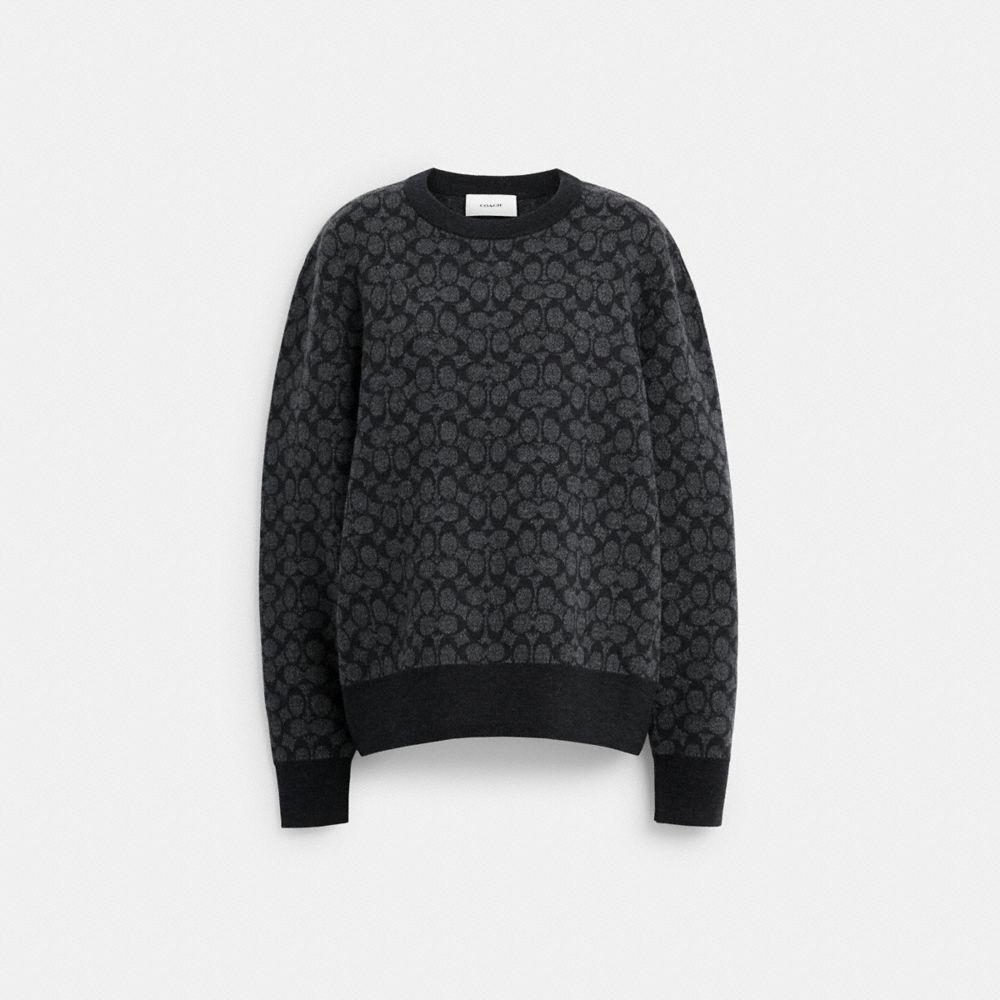 Men's COACH Crew neck sweaters | Lyst
